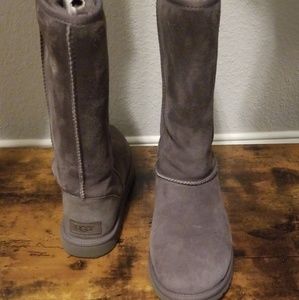 Tall Grey UGGS